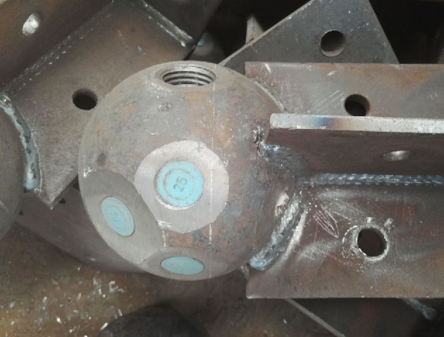 汕头螺栓球球塞，网架配件