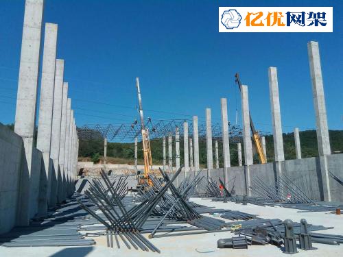 汕头料棚网架设计